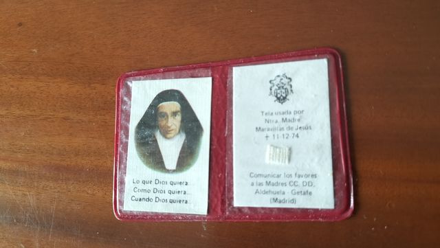 Tela usada por la madre maravillas