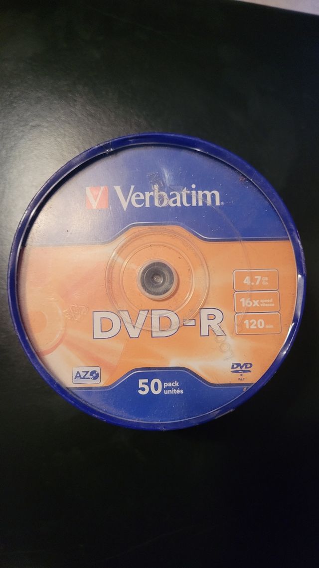 50 Dvd Verbatim vuoti 16x