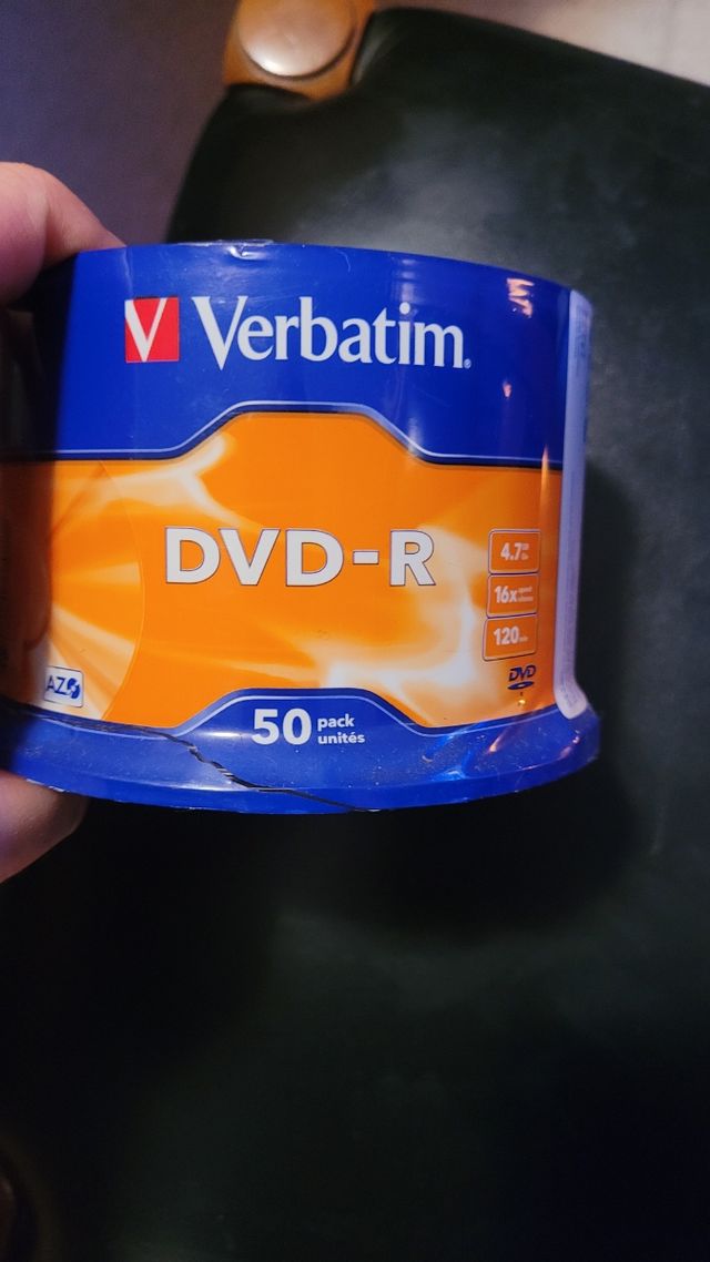 50 Dvd Verbatim vuoti 16x