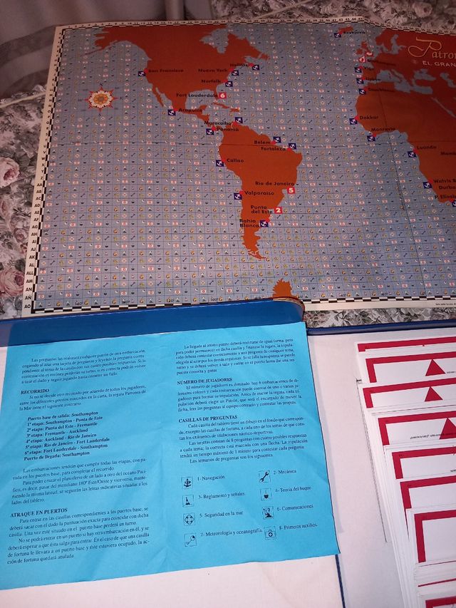 PATRONES DE LA MAR-NAUTICA.JUEGO DE MESA