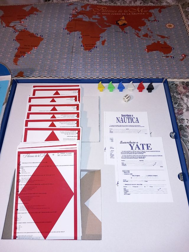 PATRONES DE LA MAR-NAUTICA.JUEGO DE MESA