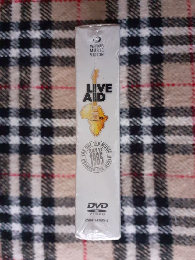 Live Aid 1985 - Coffret 4 DVDs - (Por abrir)
