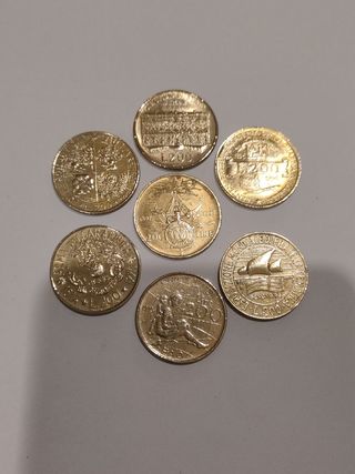 Lotto di 200 Lire Commemorative