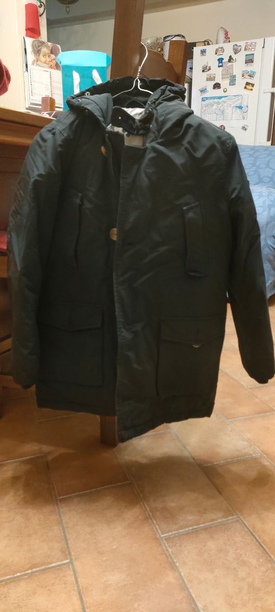 Giubbino Parka blu scuro 12 anni