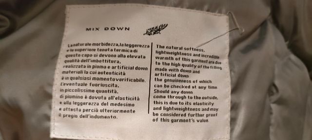 Giubbino Parka blu scuro 12 anni