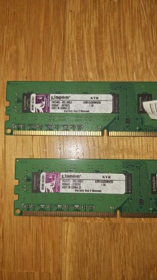Memoria Ram DDR3 y DDR2