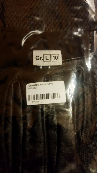 Guantes Anticorte Pielcu Talla L