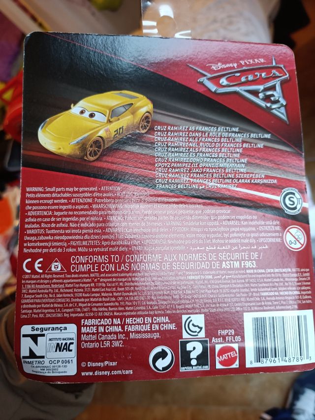 Figura disney pixar CARS