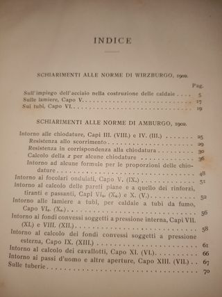 Libro caldaie a vapore 1900