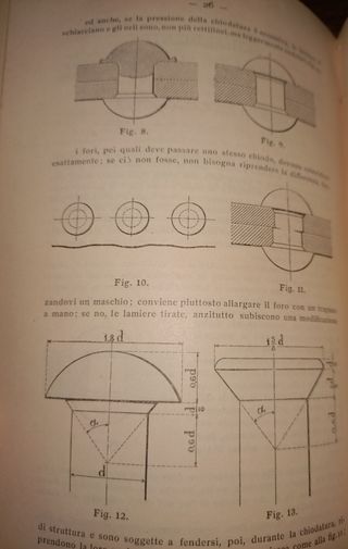 Libro caldaie a vapore 1900