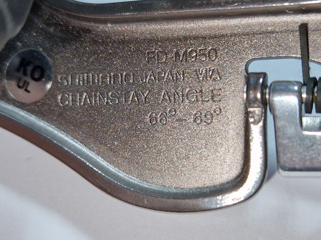 Desviador Shimano XTR FD-950