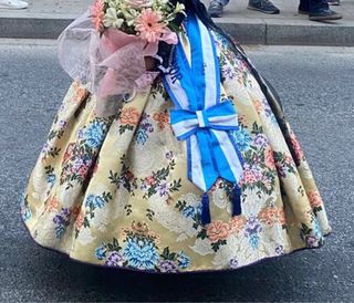 Falda alicantina o fallera niña