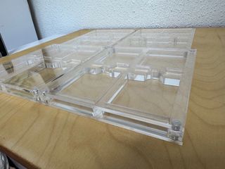 LOTE GAMEBOY CLÁSICA 4 METACRILATOS PARA 16 JUEGOS