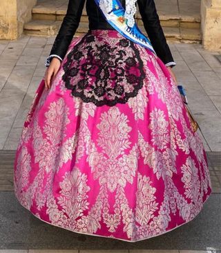 Falda alicantina o fallera niña 