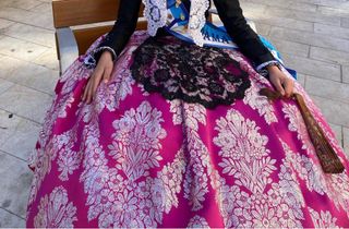 Falda alicantina o fallera niña 