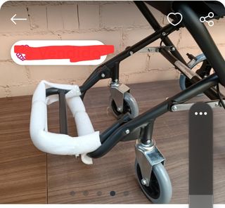 Silla de ruedas de transito. Saturno