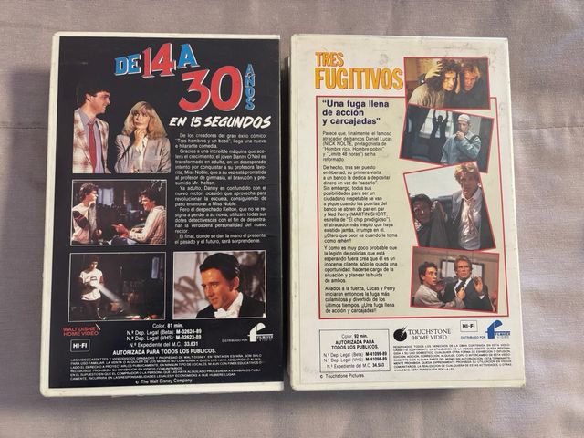 Peliculas Vhs comedia de los 80