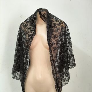 Vestido y mantilla años 80