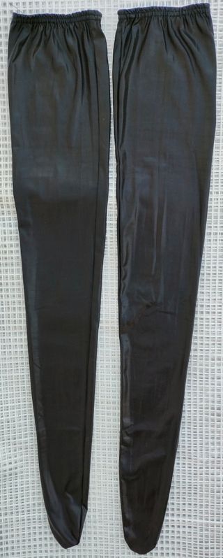 Lencería medias tipo wetlook latex leggings