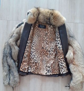 cazadora de piel