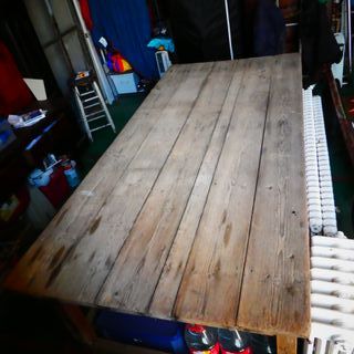 Mesa antigua grande de sastre