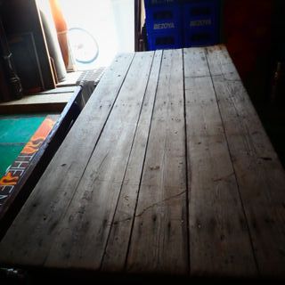 Mesa antigua grande de sastre