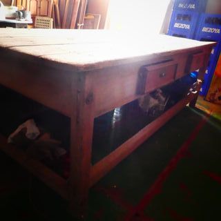 Mesa antigua grande de sastre