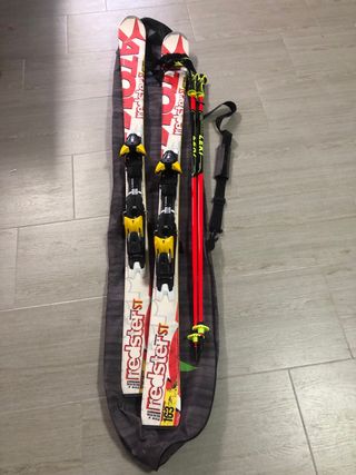 Atomic Skis, Leki poles, Ski bag