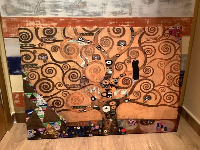 Cuadro de tela, medidas 1M ancho por 0,700 de alto