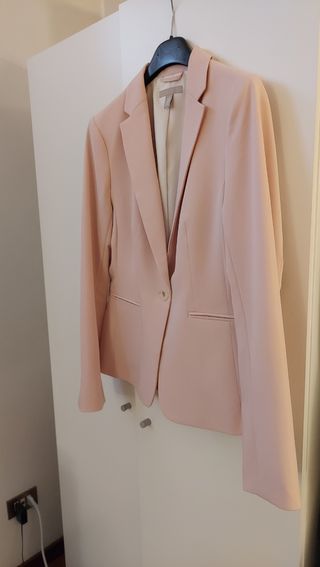 Giacca rosa pastello