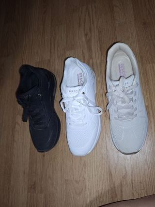 Zapatilla Skechers Plataforma + Cámara de Aire