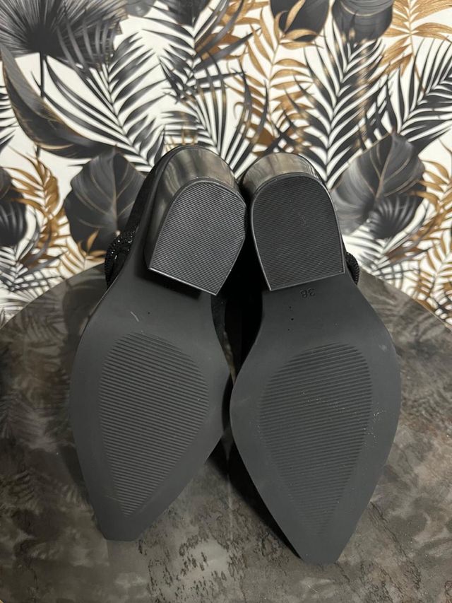 Stivali alti neri 38