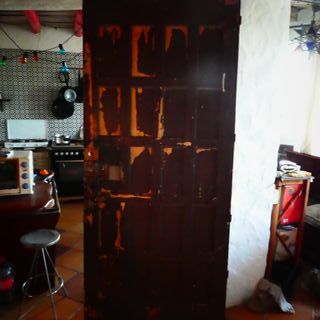 Porton 230x100cm pino antiguo