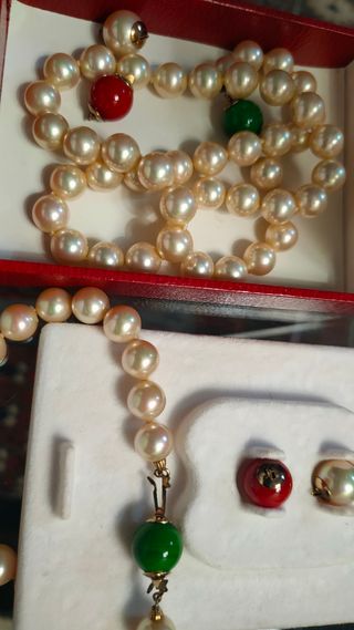 collar y pulsera Majorica