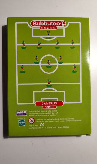 Subbuteo Squadra Cameroun 1990