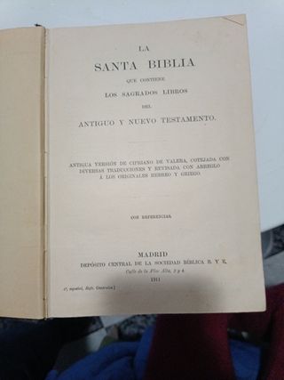 Biblia antigua
