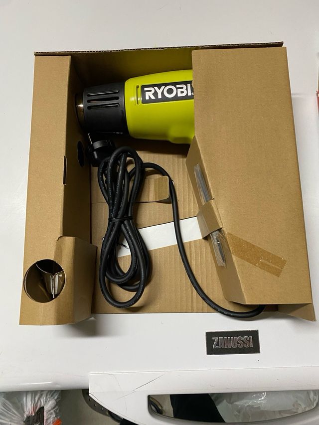 Pistola de aire caliente marca ryobi