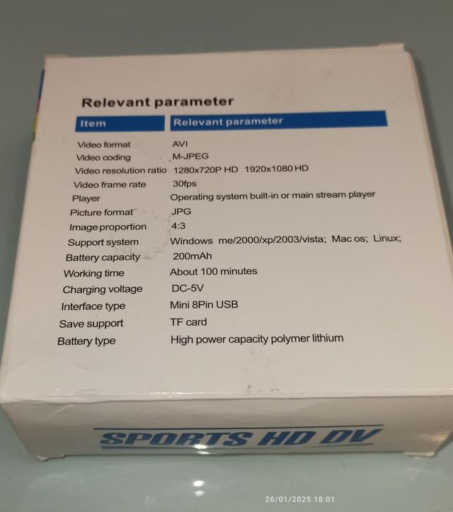 Micro Telecamera Full HD 1920x1080 wireless