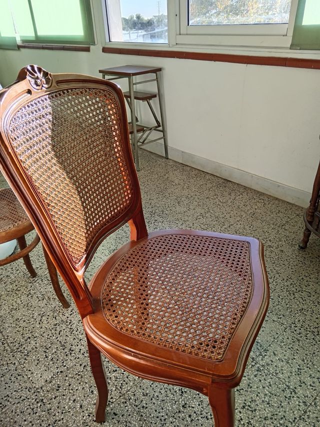 Sedie in paglia di Vienna