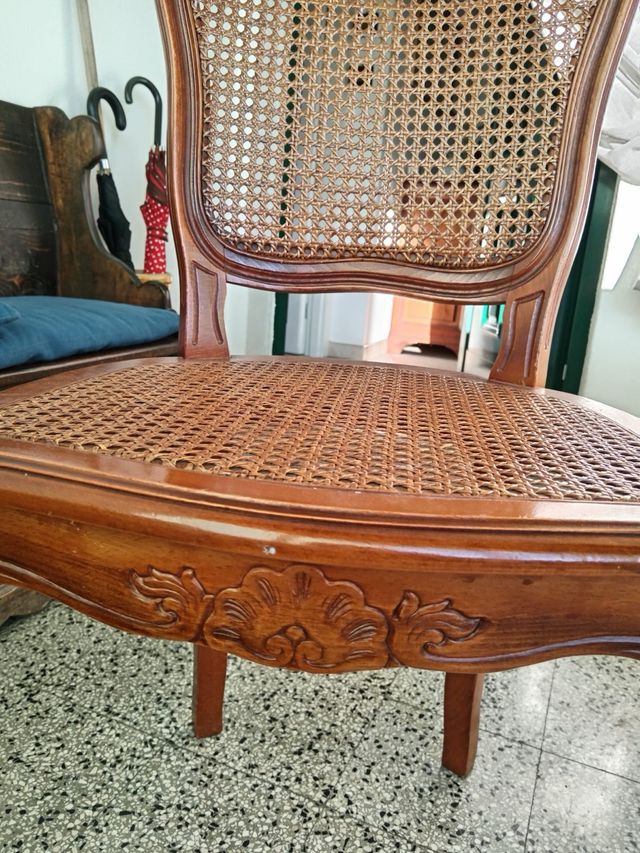 Sedie in paglia di Vienna