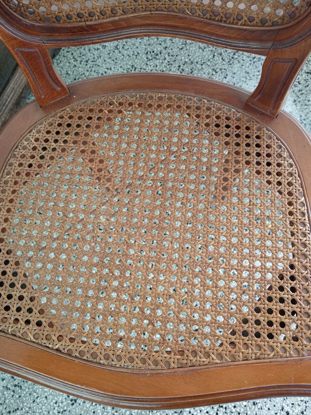 Sedie in paglia di Vienna