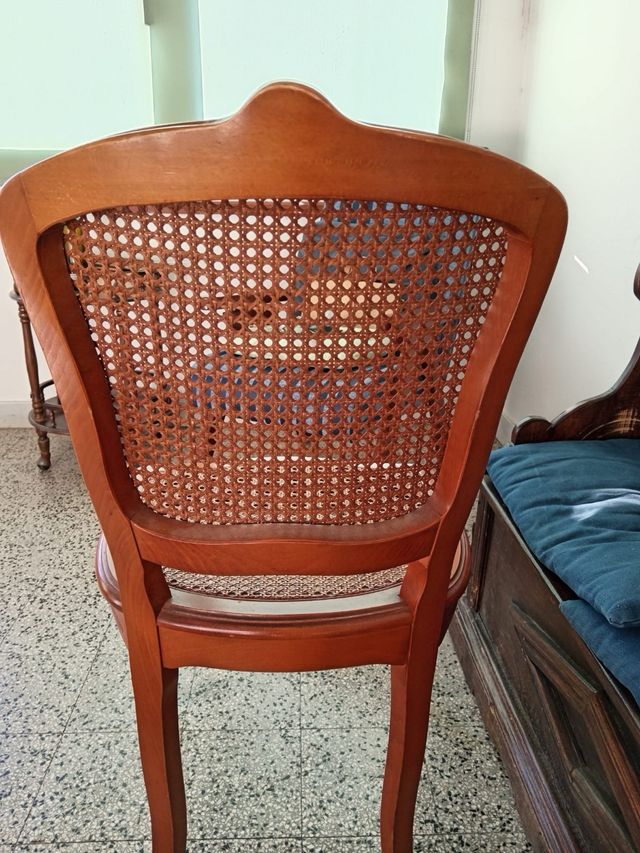 Sedie in paglia di Vienna