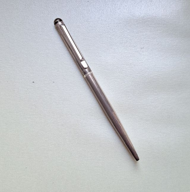 penna a sfera in argento 925 Giulia Schmid - nuova
