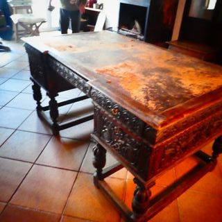 Mesa mueble escritorio antigua