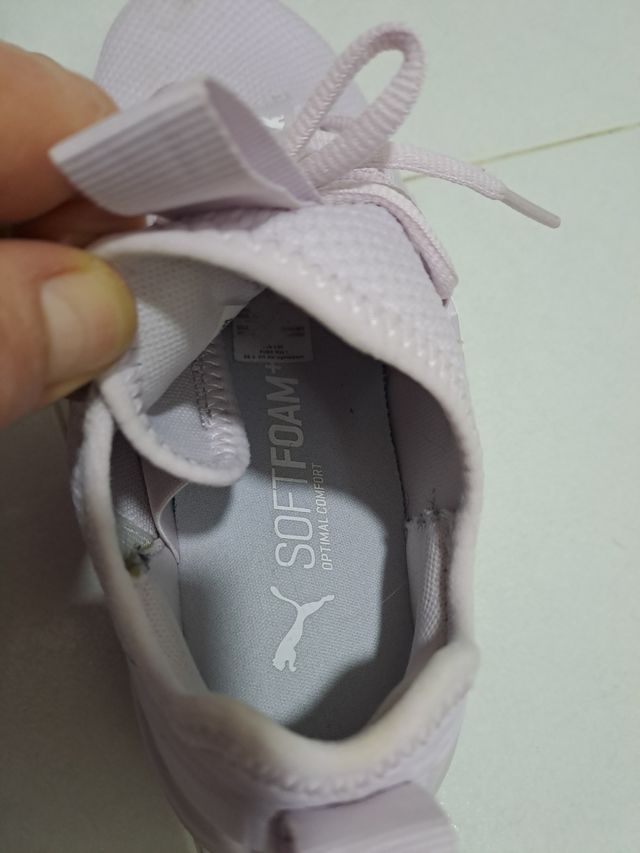 Zapatillas número 37 deportivas marca puma