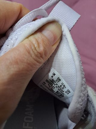 Zapatillas número 37 deportivas marca puma