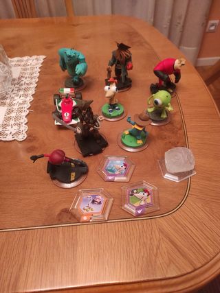 Figuras Infinity Disney para wii-u 
