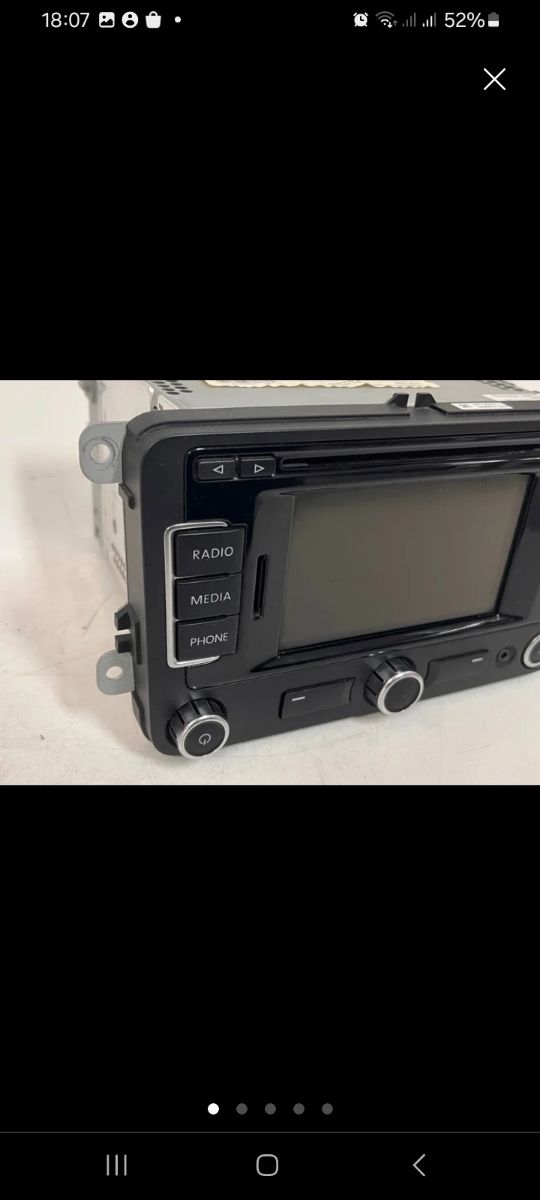 Radio navegador GPS original volkswagen