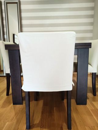 4 Sillas tapizadas y funda El Globo Muebles