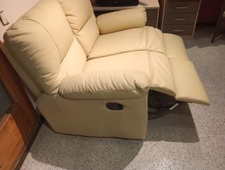 Sofá polipiel biplaza nuevo!!